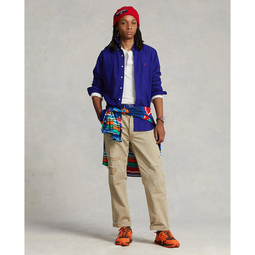 Polo-Ralph-Lauren-Custom-Fit-Oxford-Shirt-City-Royal