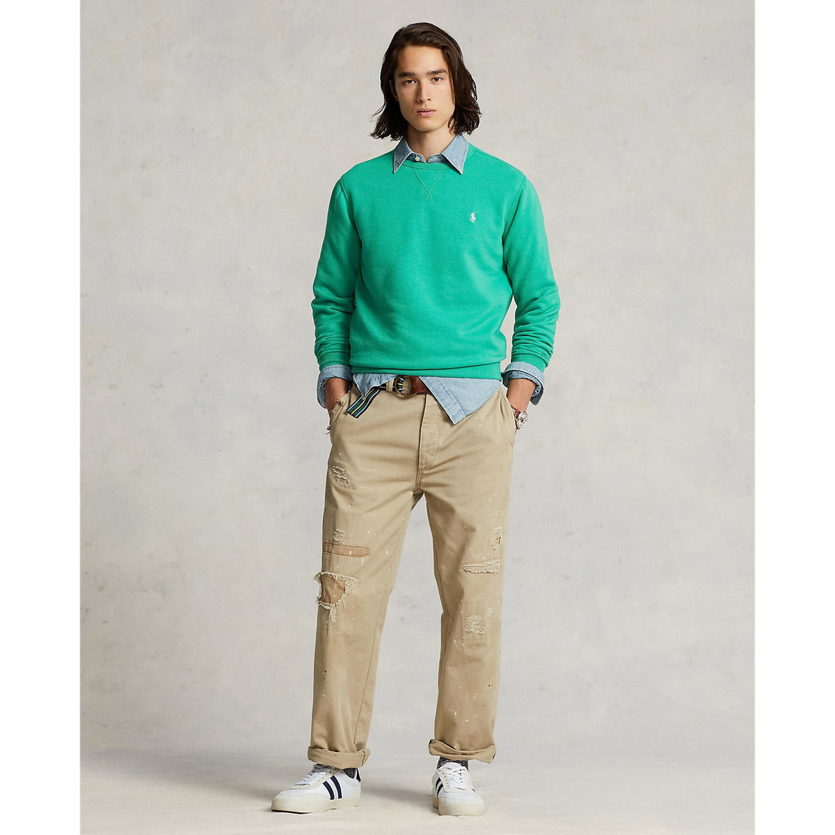 Polo Ralph Lauren - RL Fleece Sweatshirt - Green