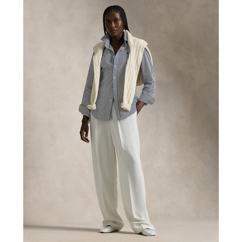 Polo Ralph Lauren - Cotton Shirt - Stripe - White & Blue