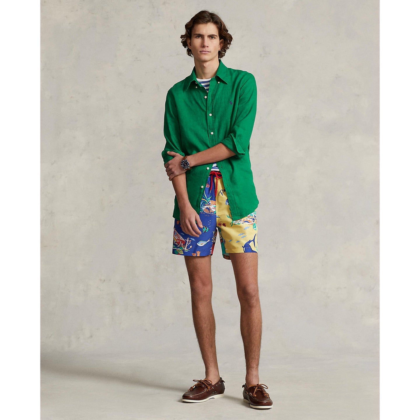 Polo Ralph Lauren - Linen Shirt - Athletic Green