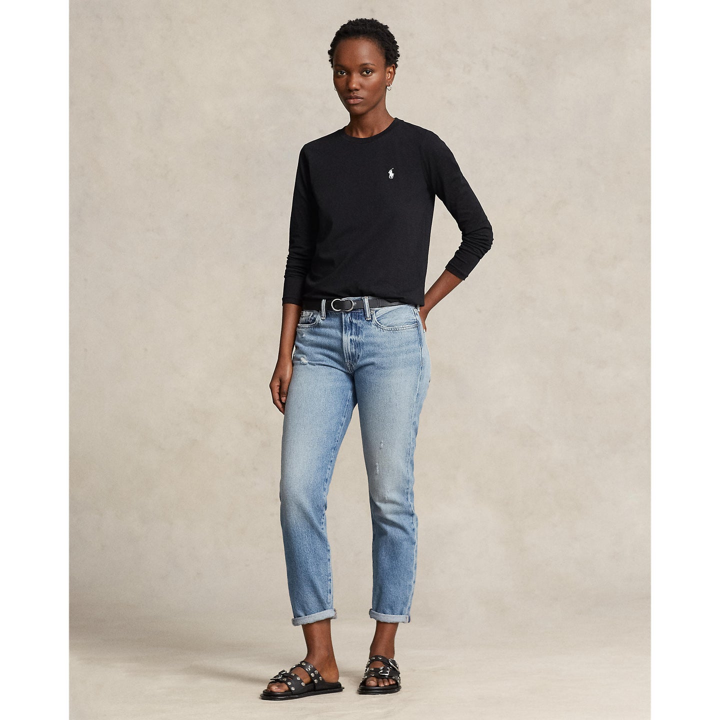 Polo Ralph Lauren - Long Sleeve Crew Neck Tee - Black
