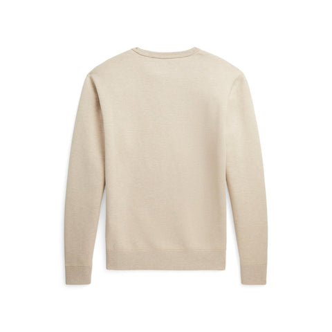 Polo Ralph Lauren - Double-Knit Crew Neck Sweatshirt - Sand Heather