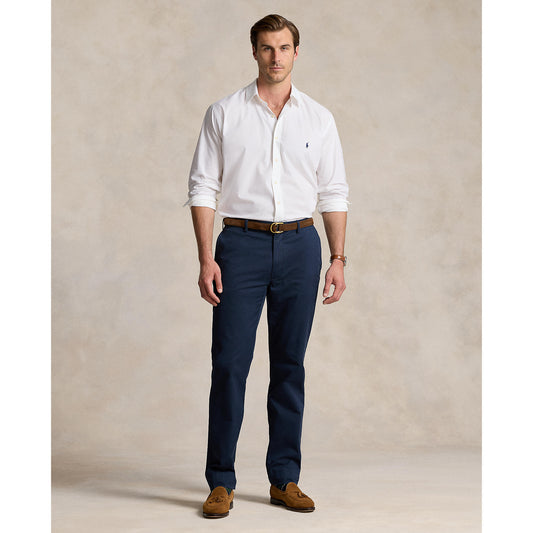 Polo Ralph Lauren - Poplin Stretch Shirt - Big & Tall Sizes - White