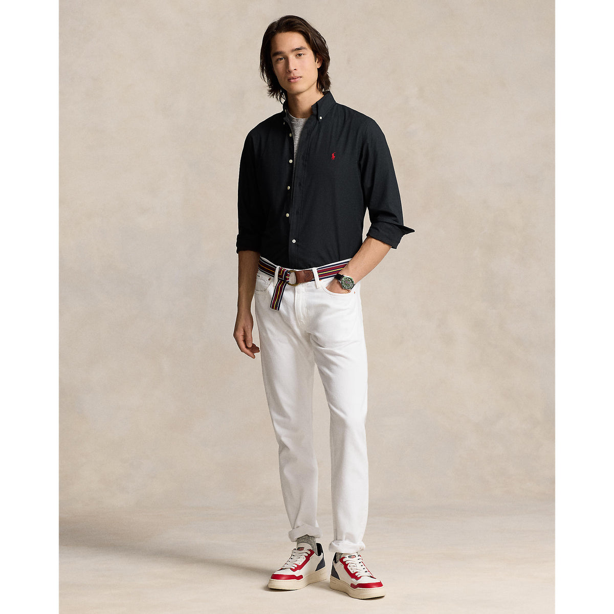 Polo Ralph Lauren - Poplin Stretch Shirt - Black
