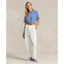 Polo Ralph Lauren Striped T-Shirt - Sapphire Star/White - Red Pony