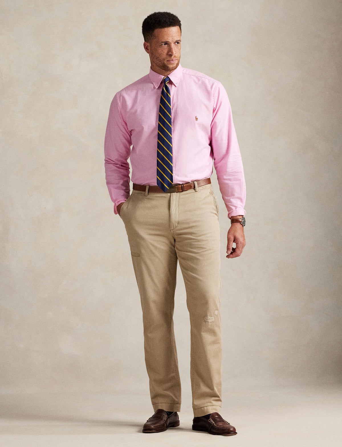 Polo Ralph Lauren - Oxford Shirt - Big & Tall Sizes - New Rose Pink