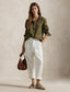 Polo Ralph Lauren - Classic Fit Linen Shirt - Olive Green