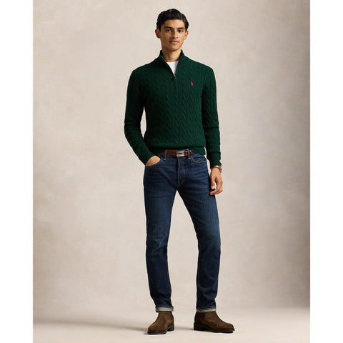 Polo Ralph Lauren - Cable Knit Wool/Cashmere Jumper - Moss Agate