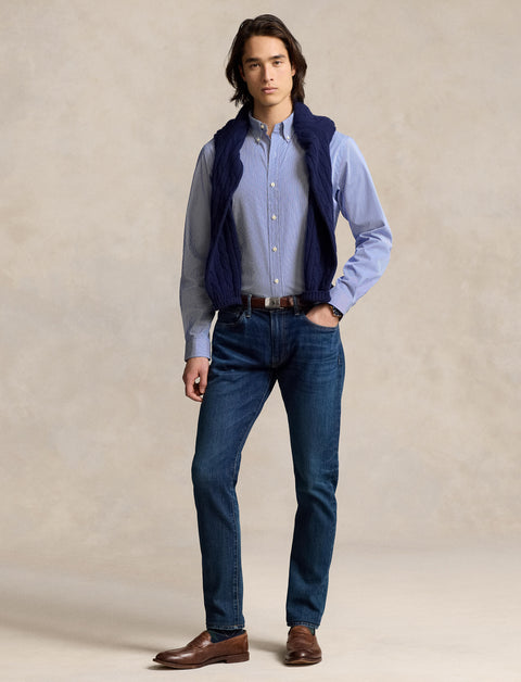 Polo Ralph Lauren - Poplin Shirt - Stripe - Blue & White