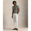 Polo Ralph Lauren - Custom Slim Striped  Soft Cotton T-Shirt - Armadillo white