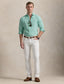 Polo Ralph Lauren - Linen Shirt - Check - Key West White