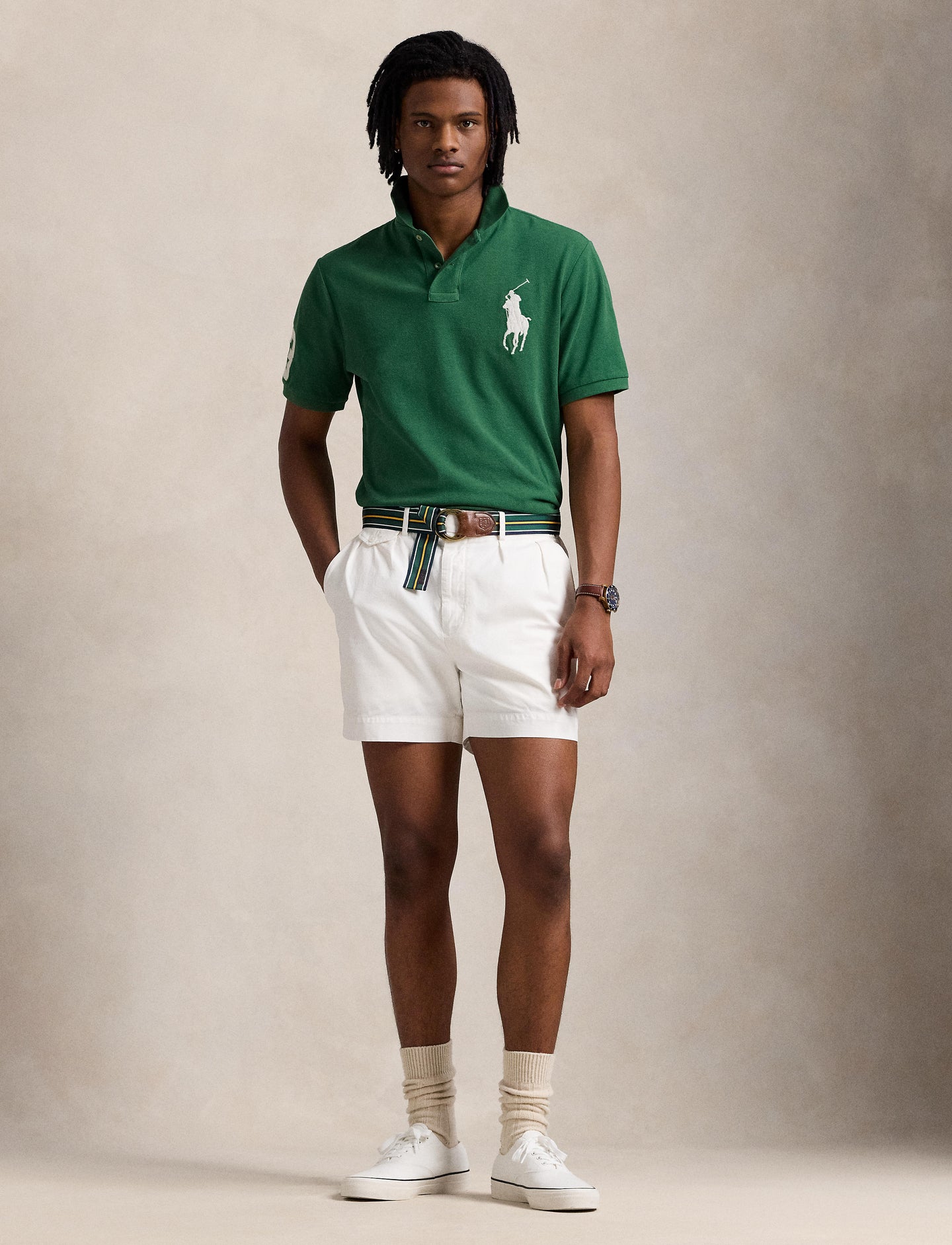 Polo Ralph Lauren - Mesh Polo - Large Pony - Green