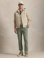 Polo Ralph Lauren - Quilted Front Hybrid Full-Zip Vest - Dune Tan