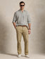 Polo Ralph Lauren - Linen Shirt - Big & Tall - Olive White