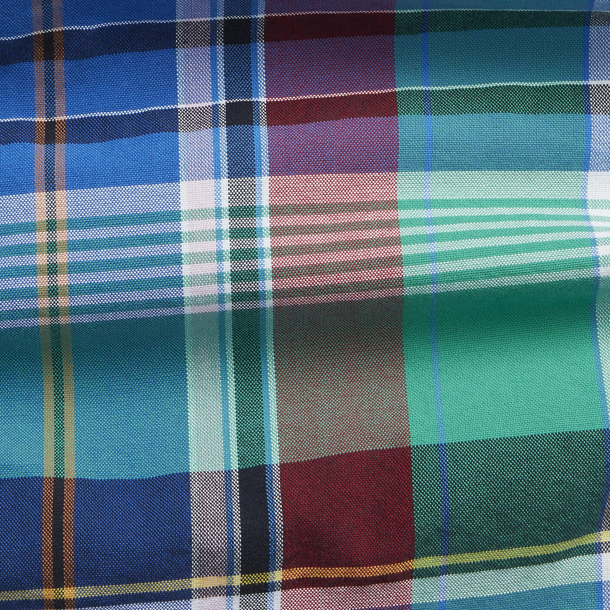 Polo Ralph Lauren - Oxford Shirt - Plaid - Bright Green, Blue, Red