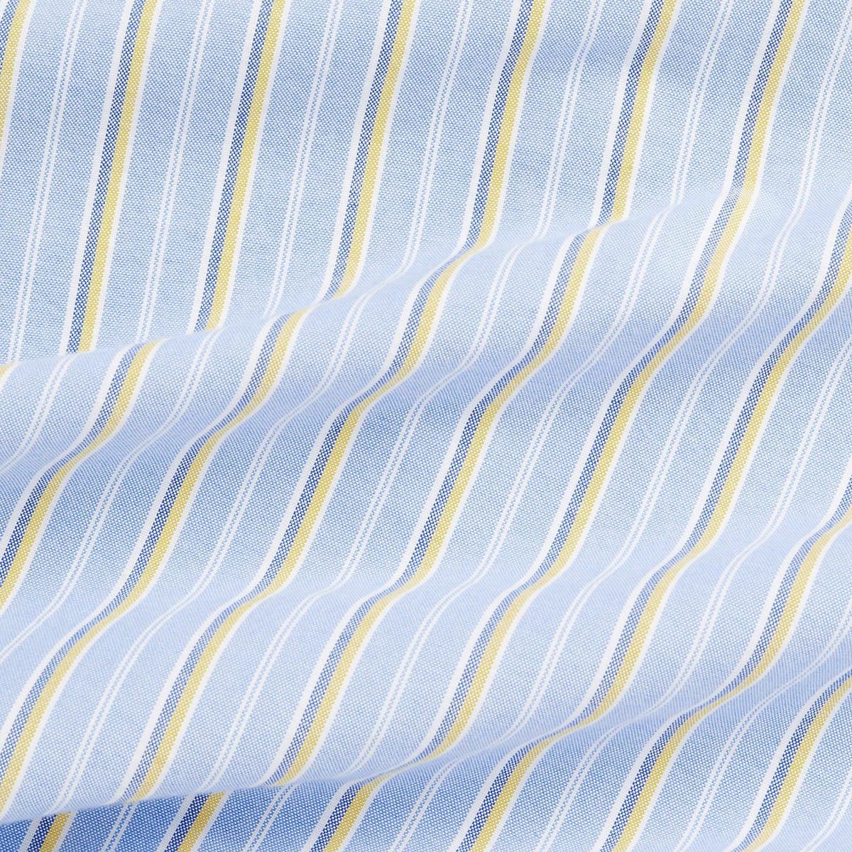 Polo Ralph Lauren - Oxford Shirt - Stripe - Blue, Yellow & White