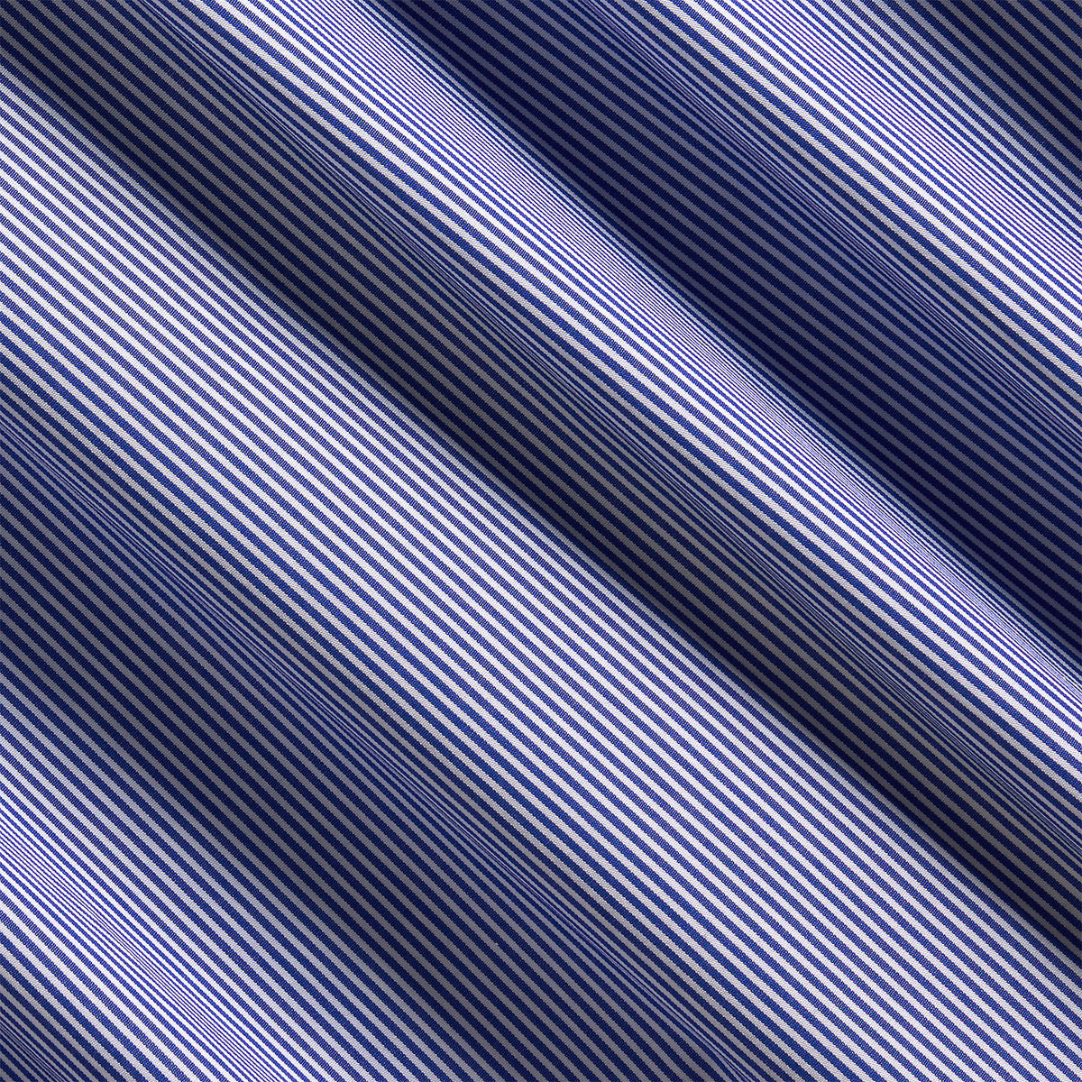 Polo Ralph Lauren - Poplin Stretch Shirt - Stripe - Big & Tall Sizes - Blue & White