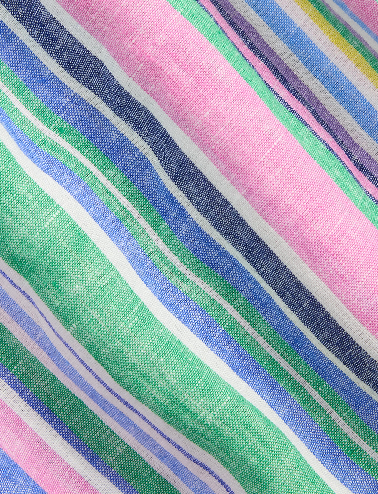 Polo Ralph Lauren - Linen Shirt - Green Pink Multi