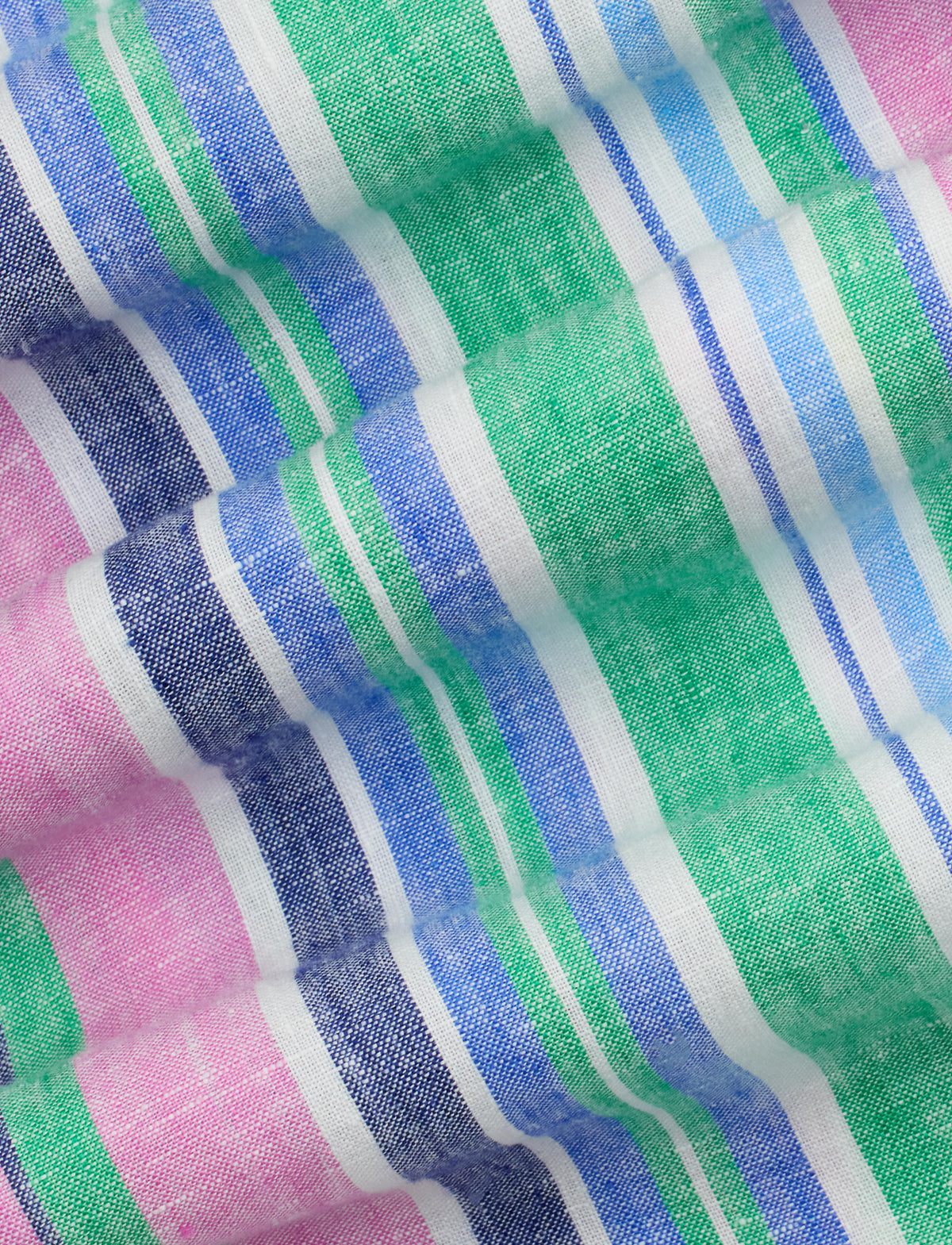 Polo Ralph Lauren - Linen Shirt - Green Pink Multi