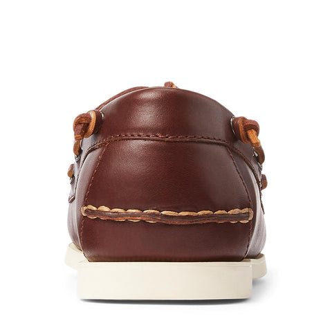 Polo Ralph Lauren - Merton Slip On Boat Shoe - Deep Saddle Tan