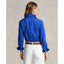 Relaxed Fit Cotton Twill Shirt - Royal Blue