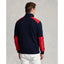 Hybrid Long-Sleeve Pullover - Navy and Red