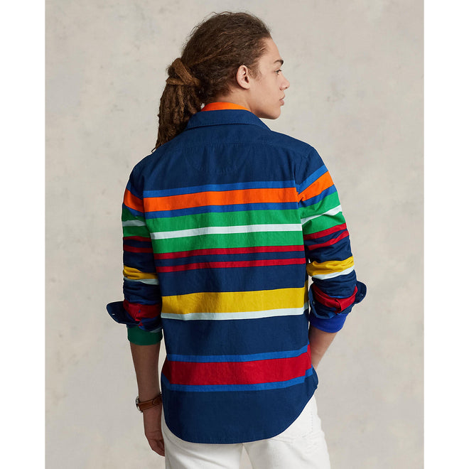 Oxford Workshirt - Striped - Multi-Coloured