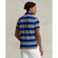 Polo Ralph Lauren - Custom Fit Mesh Polo - Stripe - Heritage Royal Blue Multi