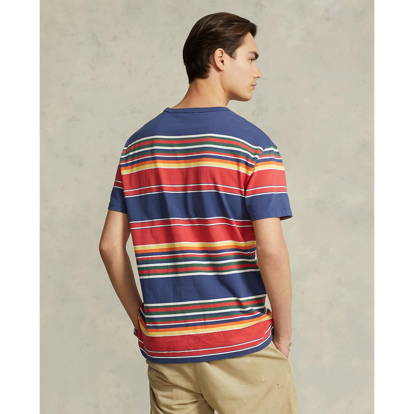 Polo Ralph Lauren - Classic Fit Striped - T-Shirt - Navy Multi