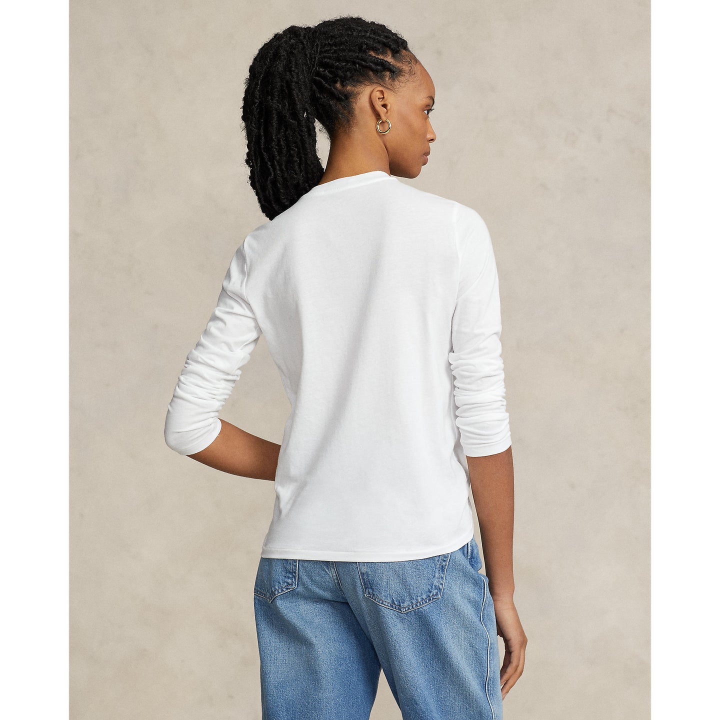 Polo Ralph Lauren - Long Sleeve Crew Neck Tee - White