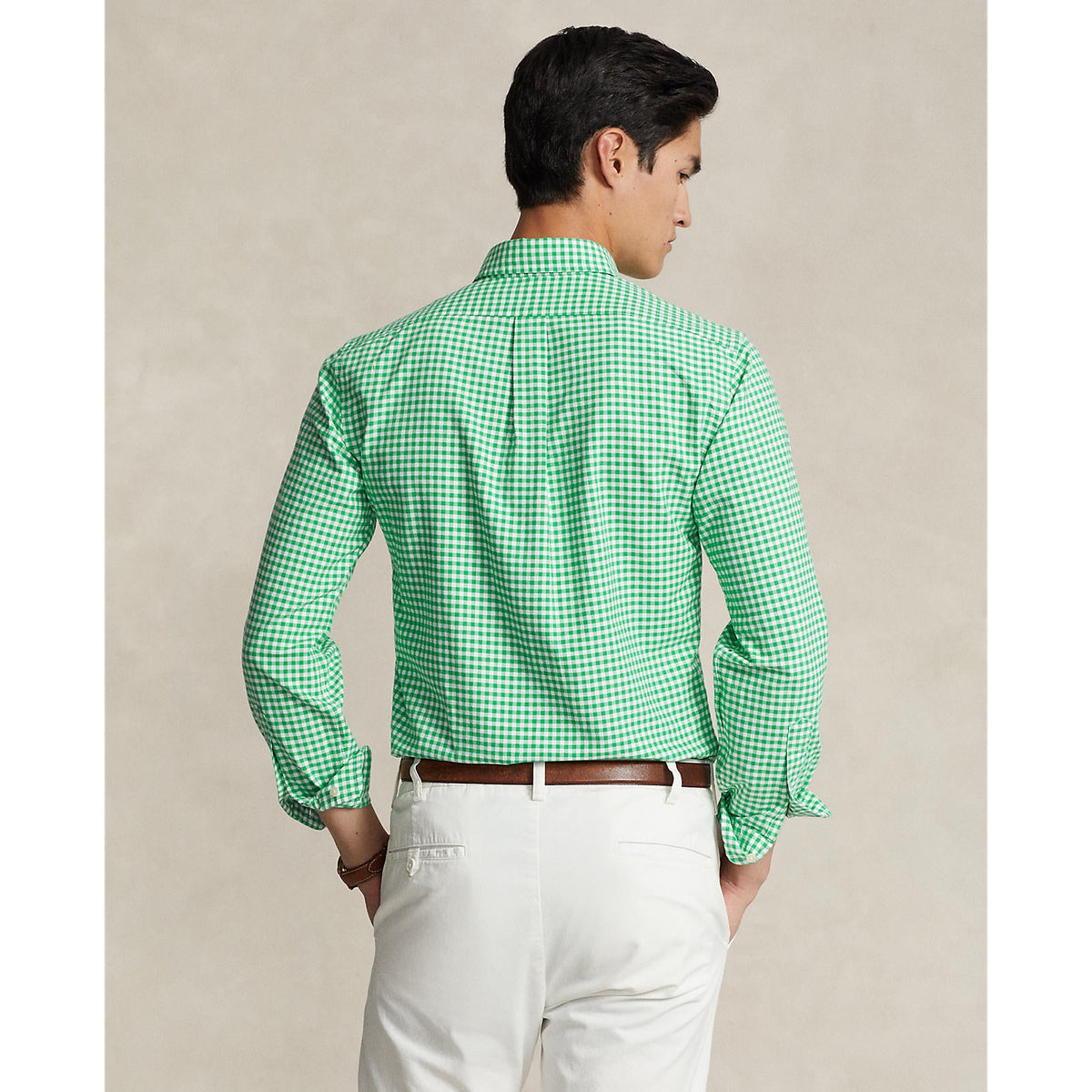 Polo Ralph Lauren - Oxford Shirt - Gingham - Emerald Green & White