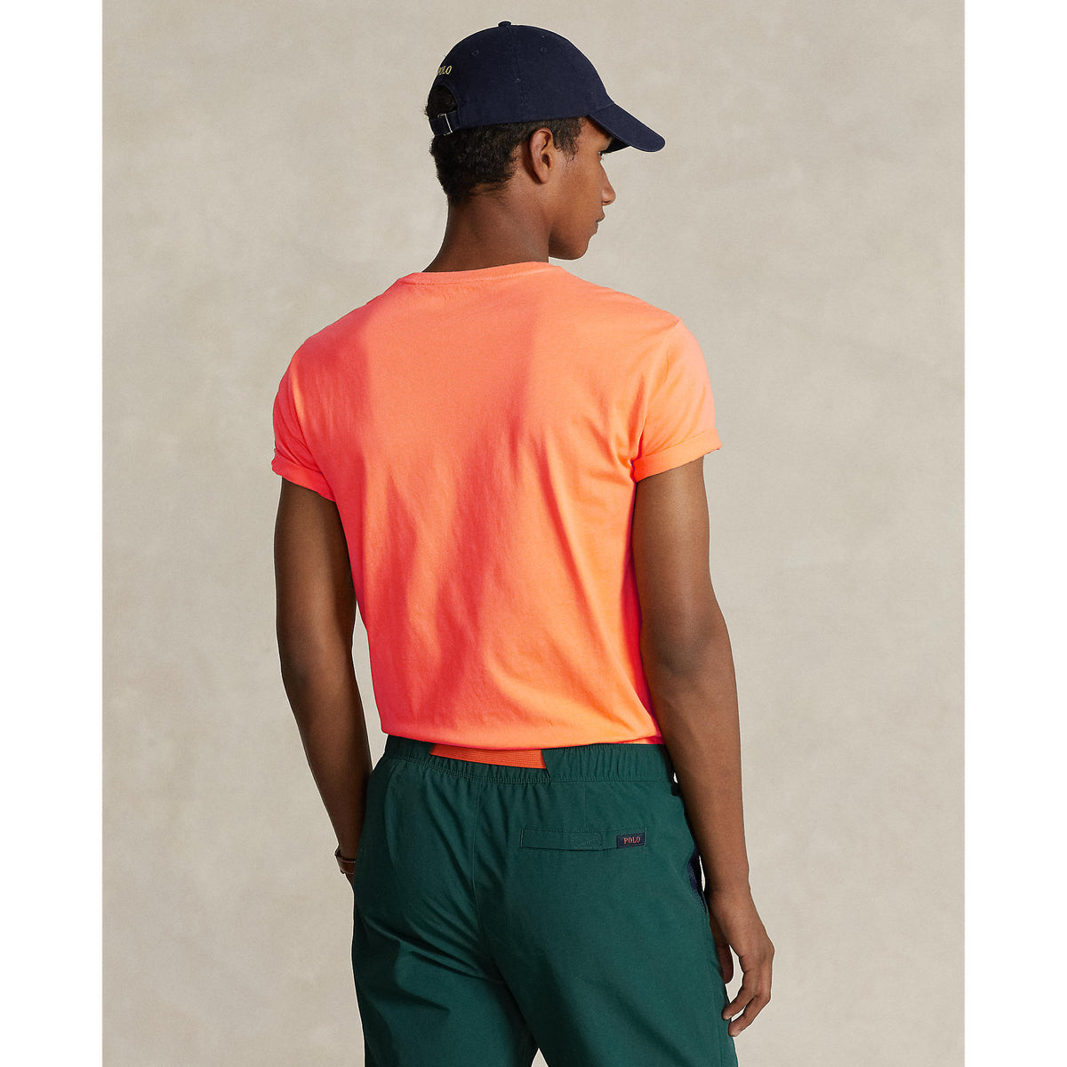 Polo Ralph Lauren - Custom Slim Fit Jersey Crewneck T-Shirt - Orange