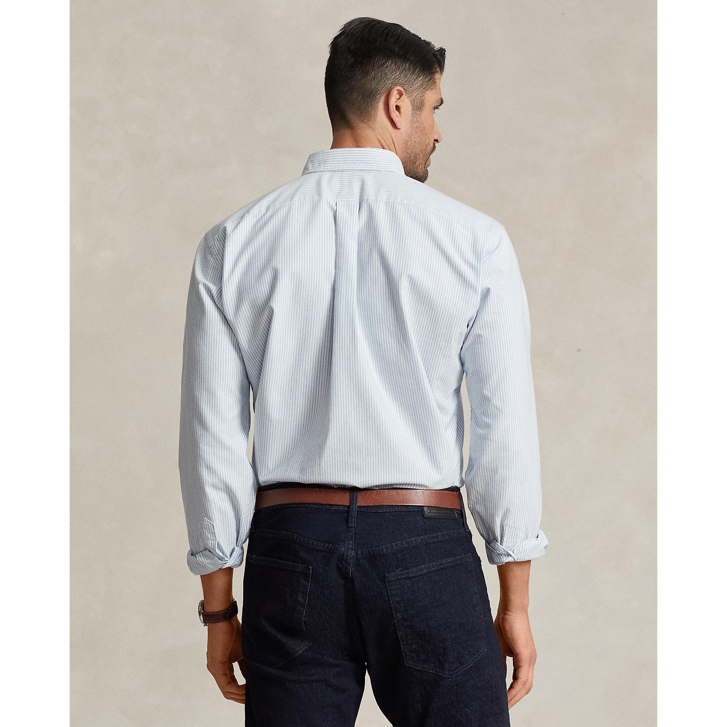 Polo Ralph Lauren - Oxford Shirt - Stripe - Big & Tall Sizes - Blue & White