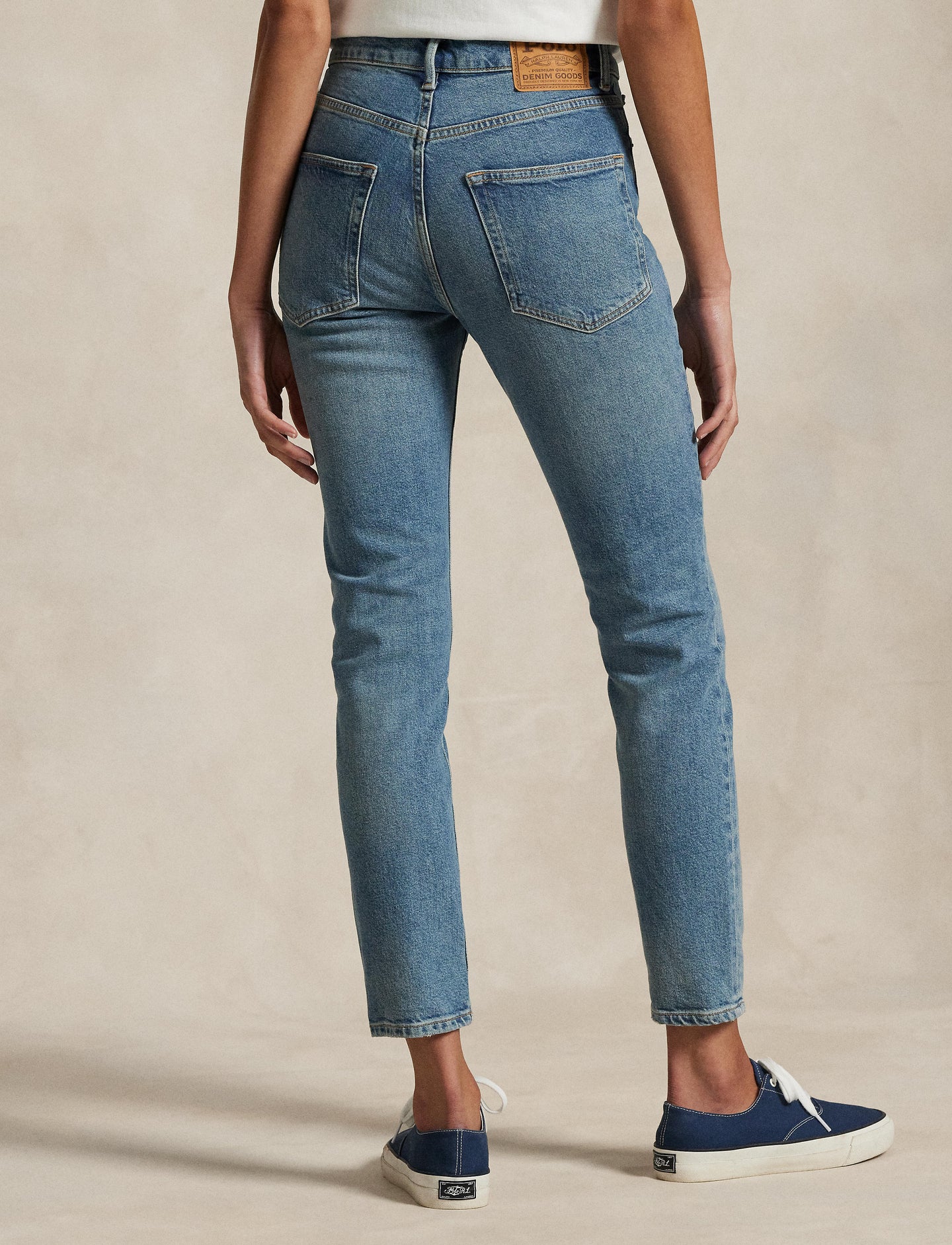 Polo Ralph Lauren - High Rise Super Slim Jean - Antares Wash