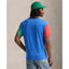 Polo Ralph Lauren - Classic Fit Colour Block Jersey T-Shirt - Light Navy Multi
