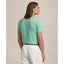 Polo Ralph Lauren - Custom Fit Jersey Crewneck T-Shirt - Stripe - Emerald & White