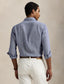 Polo Ralph Lauren - Linen Shirt - Check - Royal White