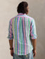 Polo Ralph Lauren - Linen Shirt - Green Pink Multi