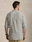 Polo Ralph Lauren - Linen Shirt - Big & Tall - Olive White