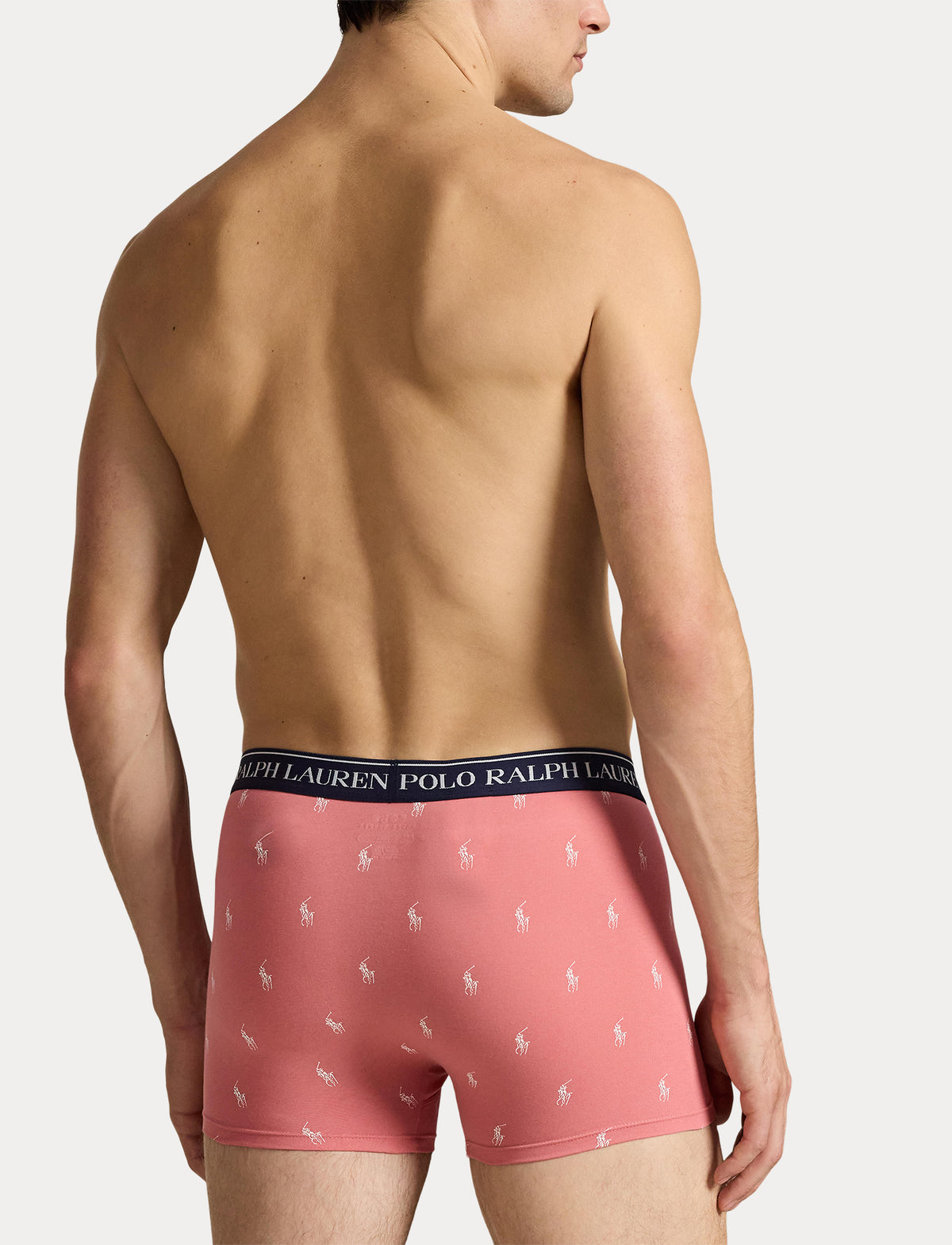 Polo Ralph Lauren - Classic Cotton Stretch Trunks - 3 Pack - Navy/Pink/Light Blue