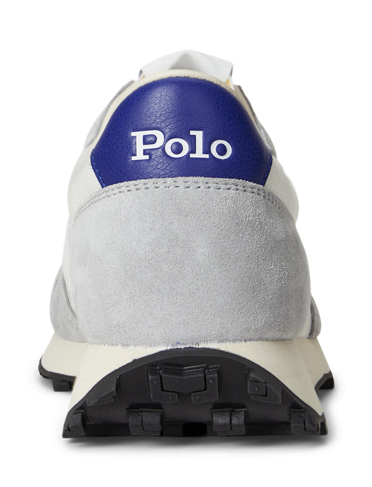 Polo Ralph Lauren - PRL Trail 125 Low Top Lace Mesh & Suede Sneaker - Grey