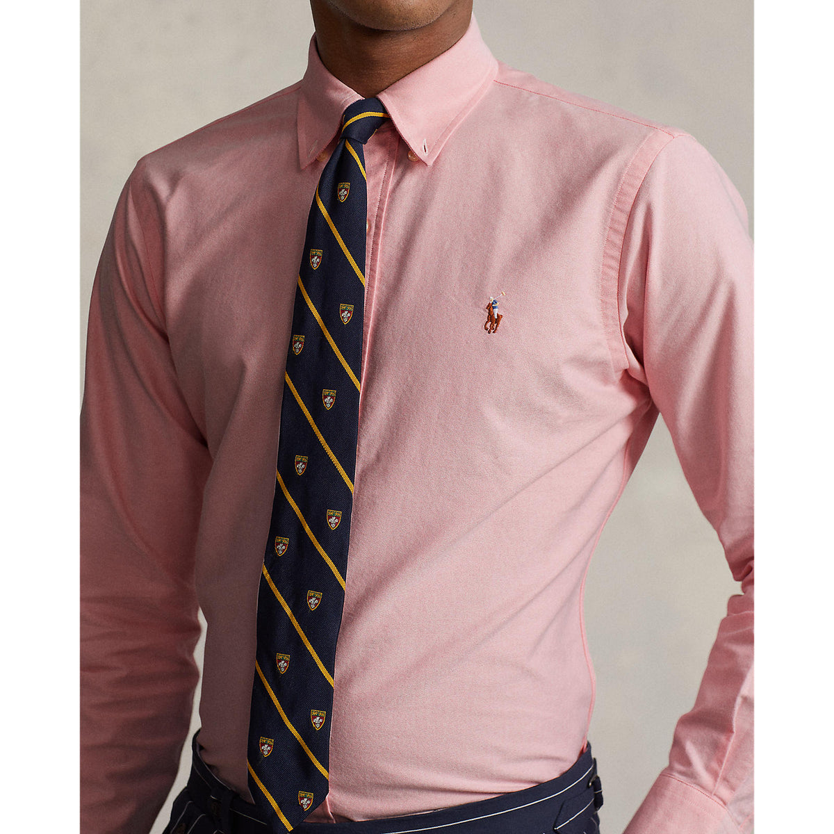 Polo-Ralph-Lauren-Custom-Fit-Oxford-Shirt-Pink