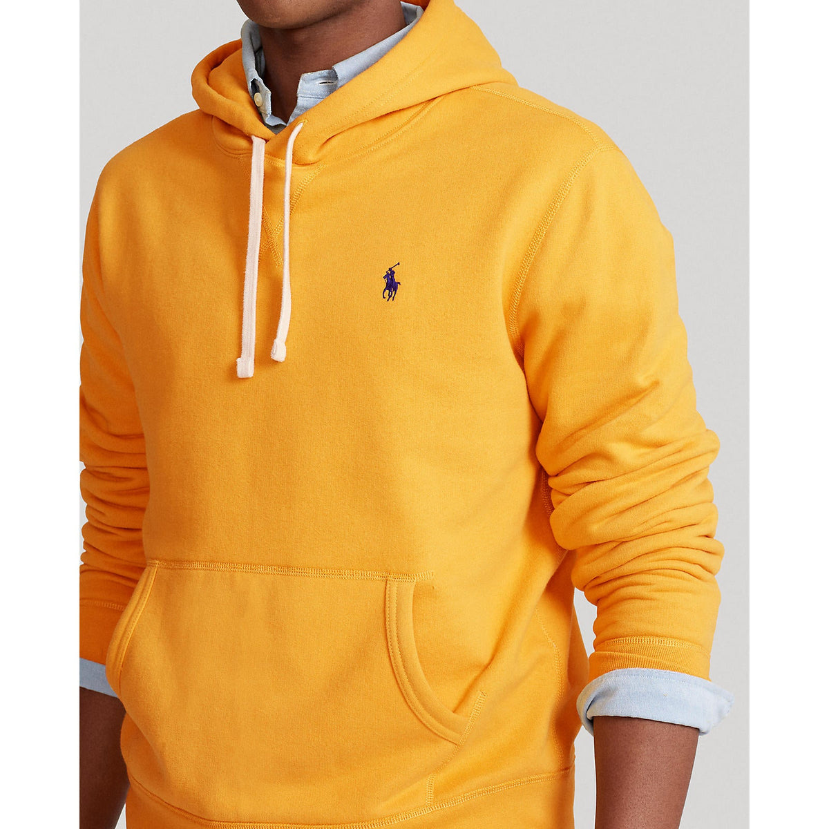 Polo Ralph Lauren - RL Long Sleeve Knit Hoodie - Gold