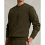 Polo Ralph Lauren - Logo-Embossed Double Knit Sweatshirt - Company Olive