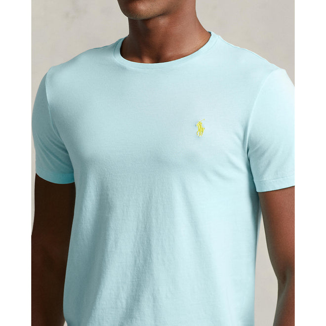 Ralph Lauren - Custom Fit Tshirt - Turquoise Aqua