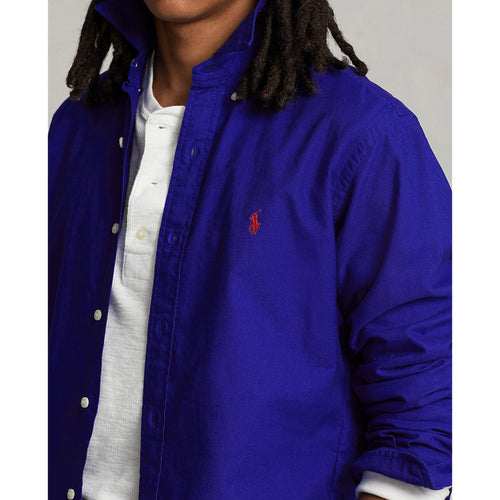 Polo-Ralph-Lauren-Custom-Fit-Oxford-Shirt-City-Royal