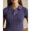 Polo Ralph Lauren - Cable-Knit Polo Shirt - Navy