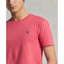 Polo Ralph Lauren Custom Slim Fit Jersey Crew Neck T-Shirt - Pale Red