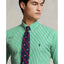 Polo-Ralph-Lauren-Custom-Fit-Striped-Stretch-Poplin-Shirt-Golf-Green/White