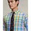 Polo-Ralph-Lauren-Long Sleeve-Sport-Shirt-Yellow/Turquoise Multi
